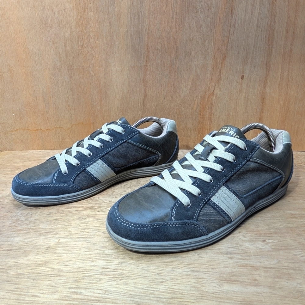 Perry Ellis America Casual Shoes Men's 9.5 Grey Sneakers